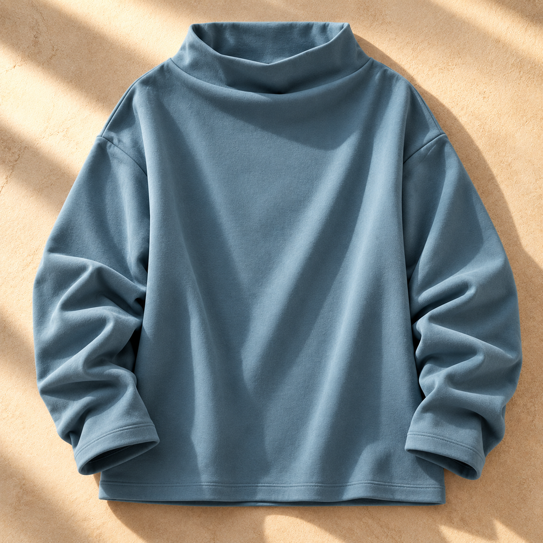 Eleanor Funnel-Neck Top