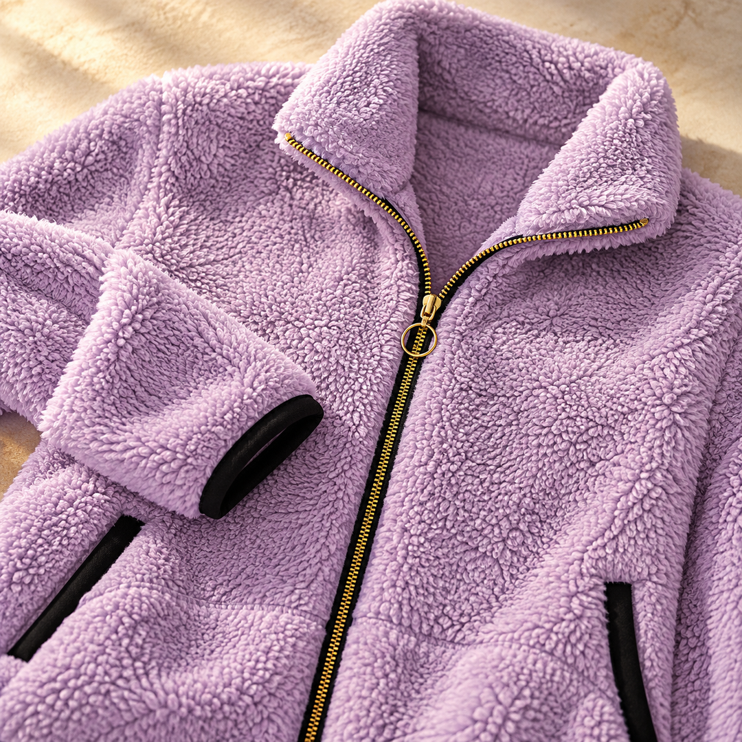 Margot Zip Teddy Fleece