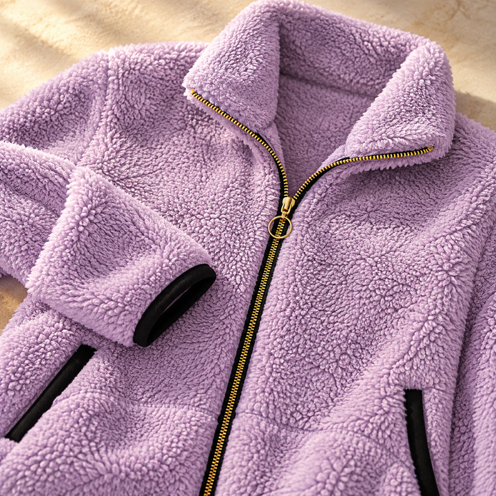 Margot Zip Teddy Fleece