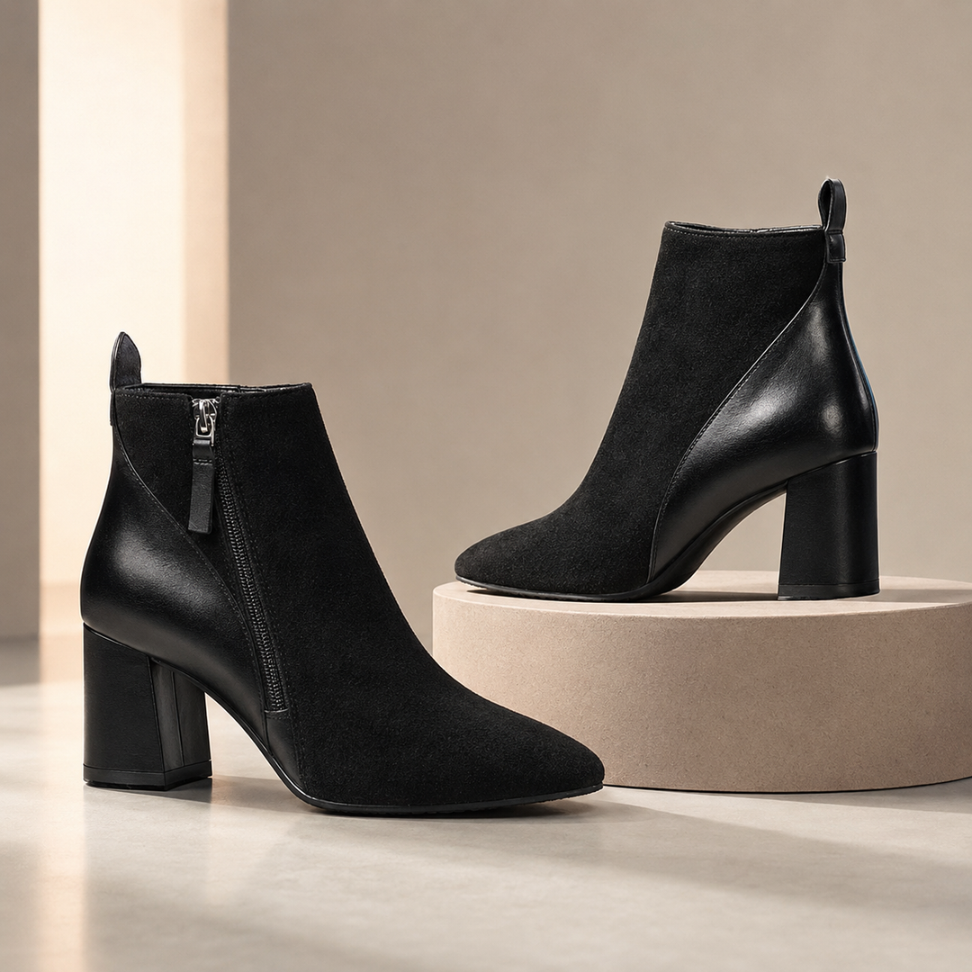 Odette Suede Ankle Boots