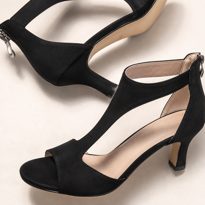 Simone T-Strap Heels