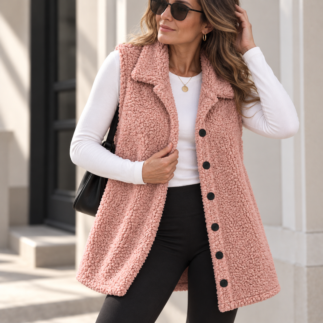 Frances Teddy Vest