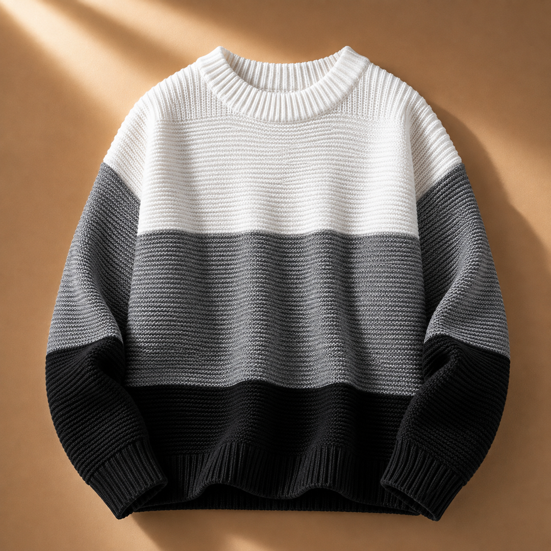 Frances Signature Colorblock Knit