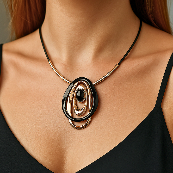 Aurora Rogue Necklace — back view