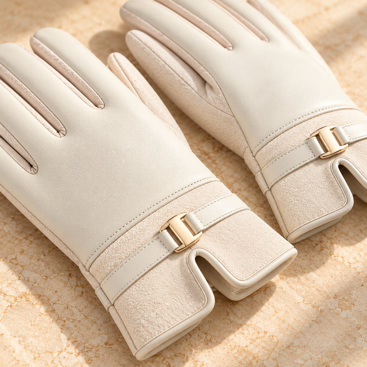 Helena Belted Cuff Gloves