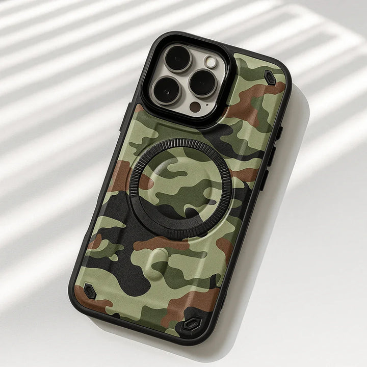 MagShell Camo Case — detail view