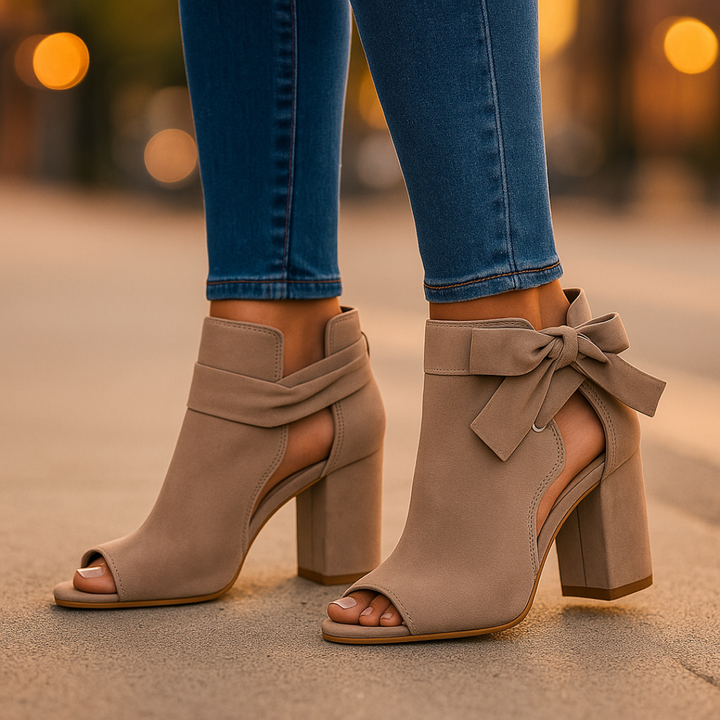 Harper Lane Butterfly Boots — front view