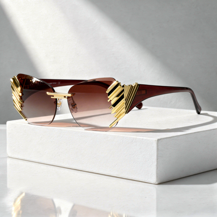 Serena Signature Cat-Eye Shades — back view
