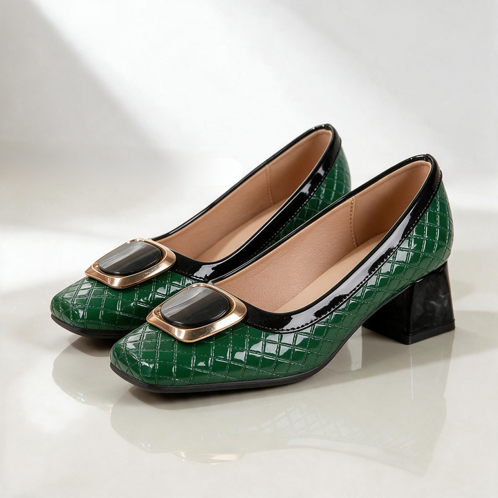 Coralie Lattice Heels