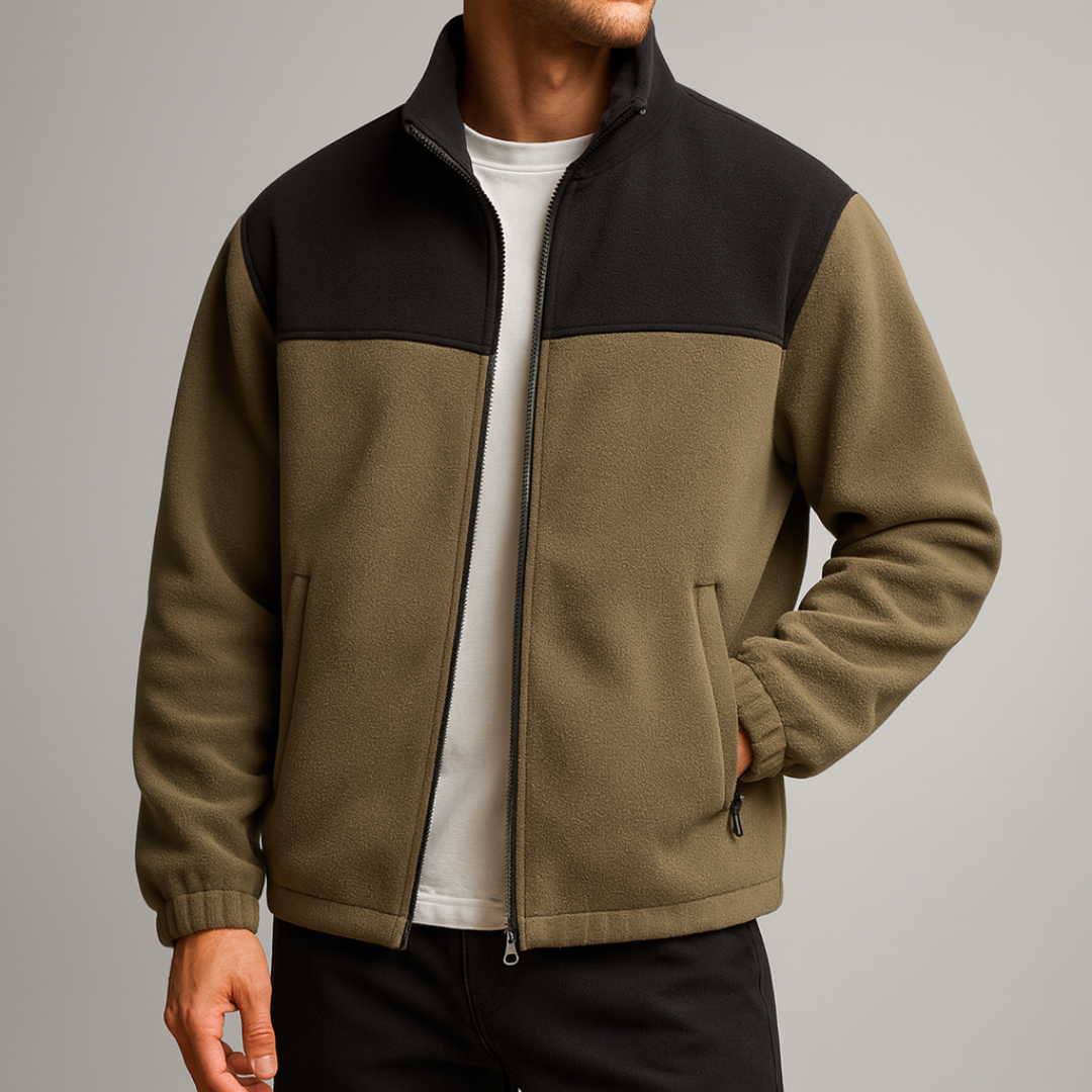 Alder Ridge Zip Fleece Jacket — back view