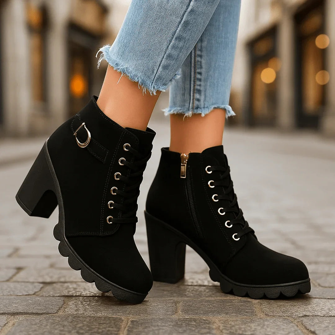 Harper Lane Ankle Boots — close-up detail