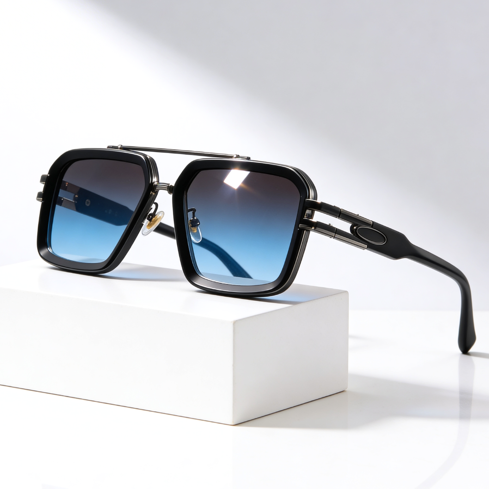 Carson Grid Shades — side view