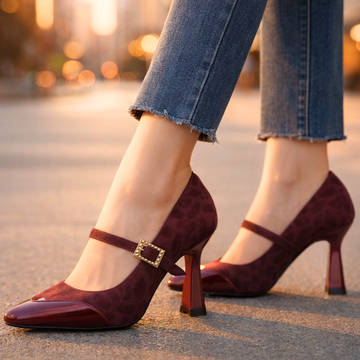 Harper Lane Leopard Heels