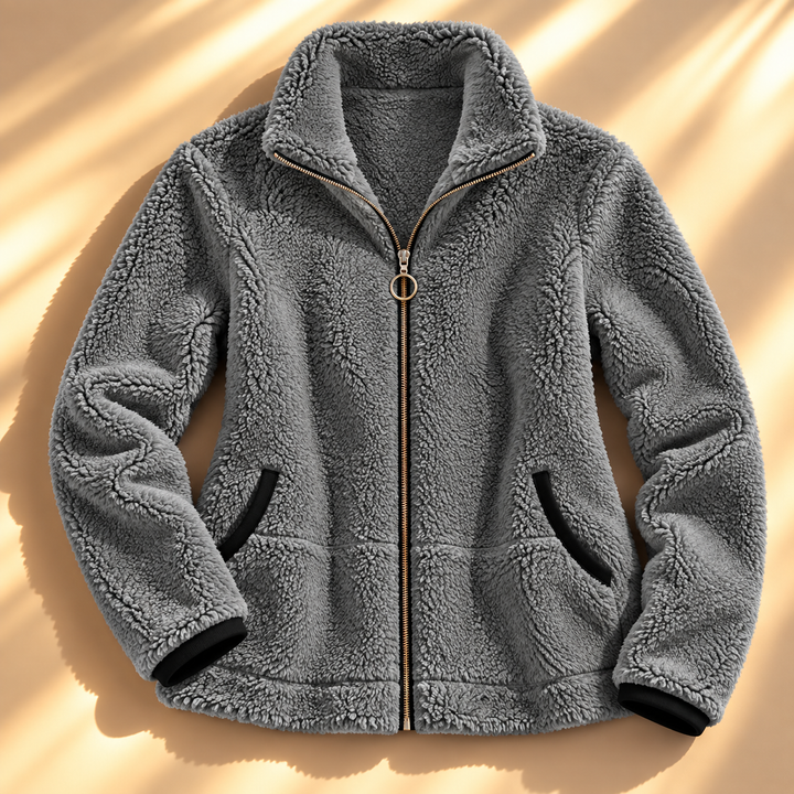 Margot Zip Teddy Fleece