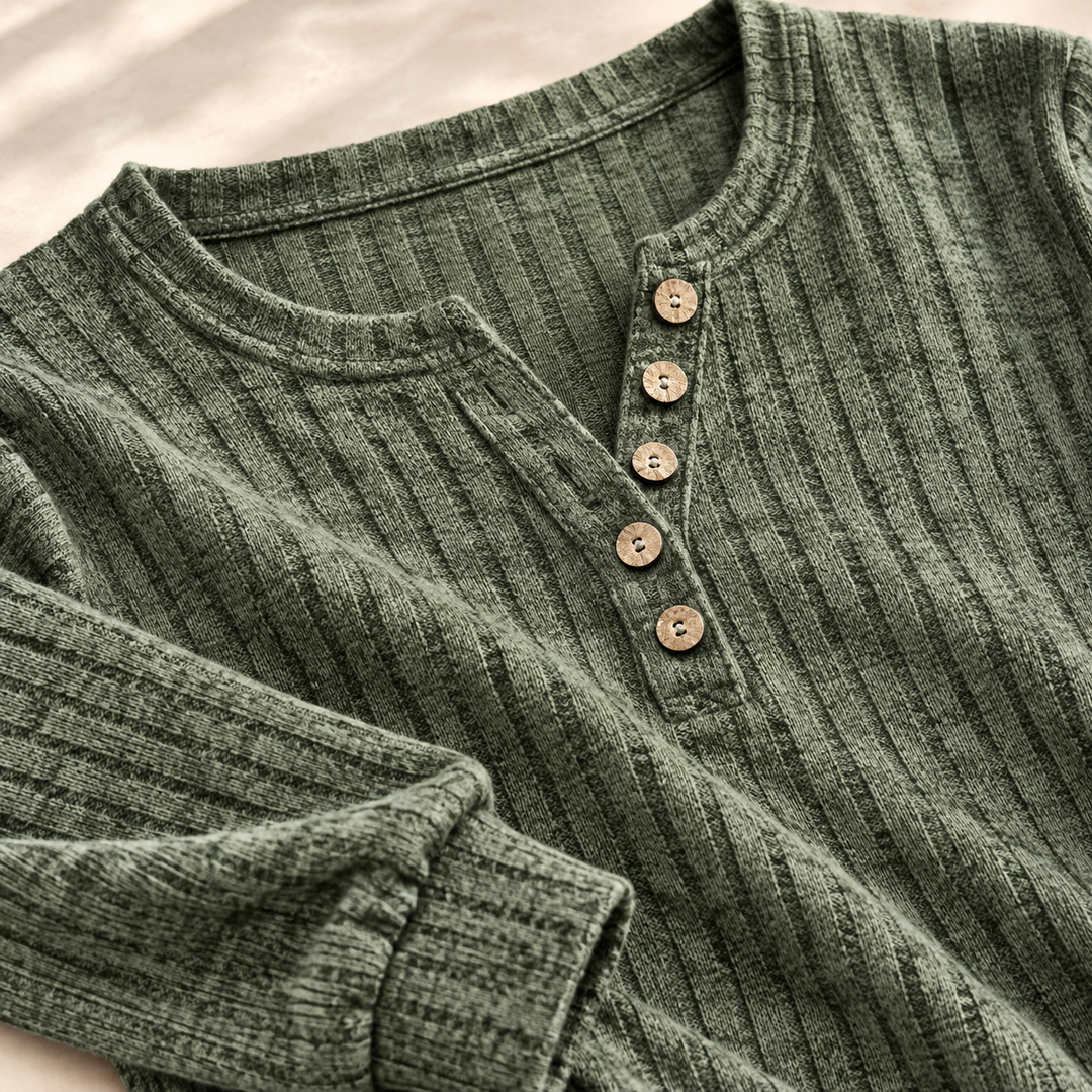Jesse Bell Rib Henley Top