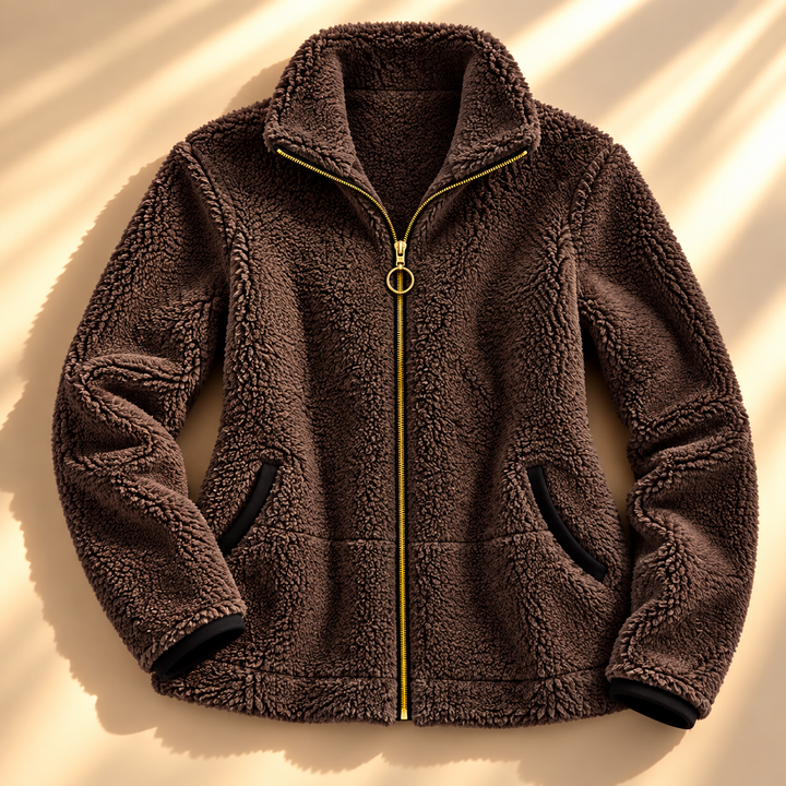 Margot Zip Teddy Fleece