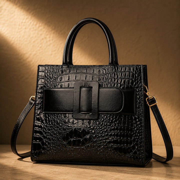 The Kensington Croc Tote