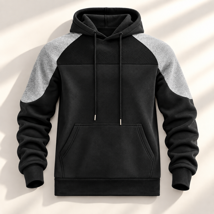 Hudson Panel Fleece Hoodie