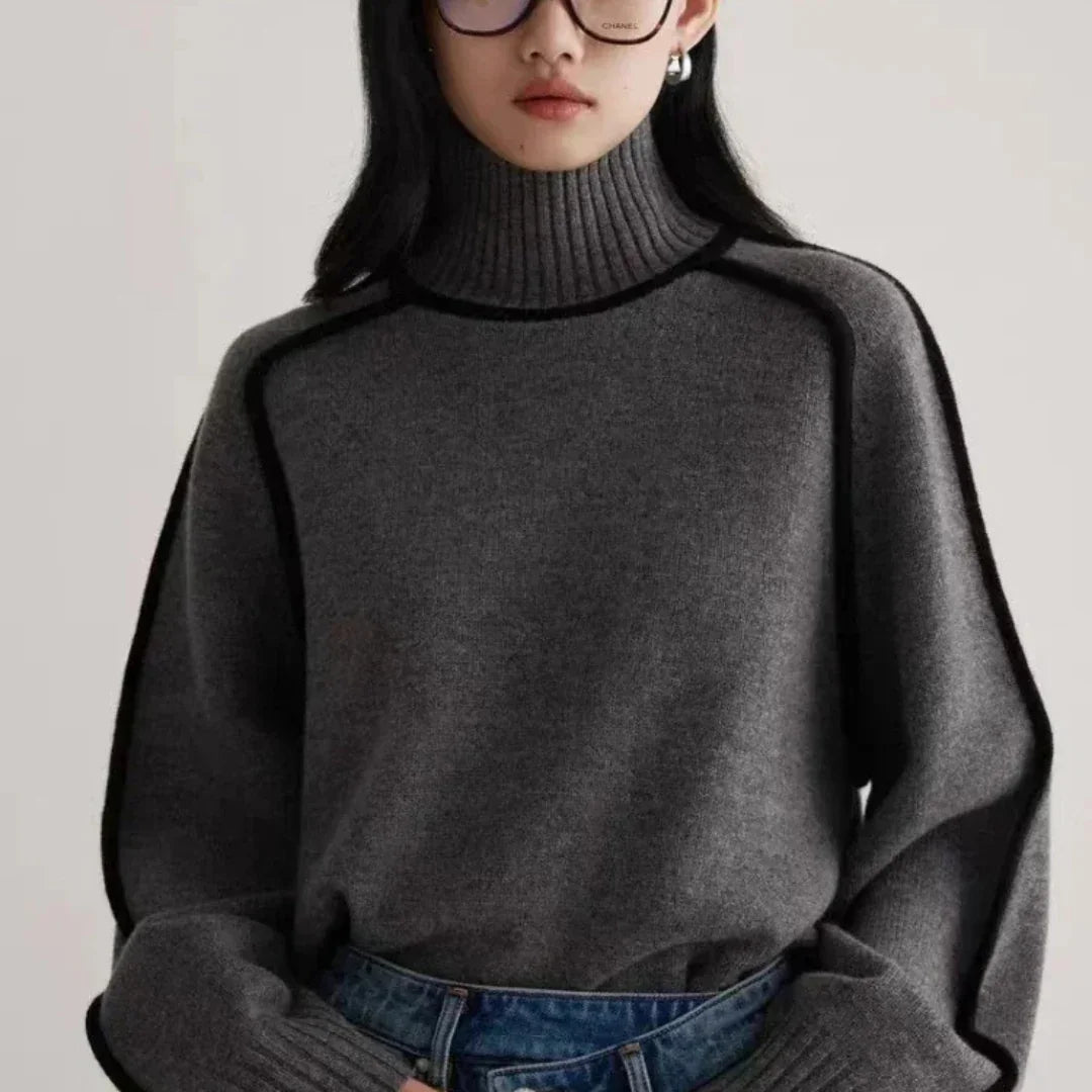 Forever Fall Turtleneck — back view