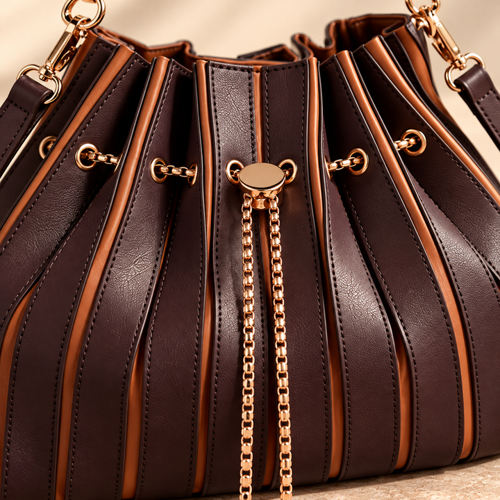 Atelier Pleated Bucket Bag