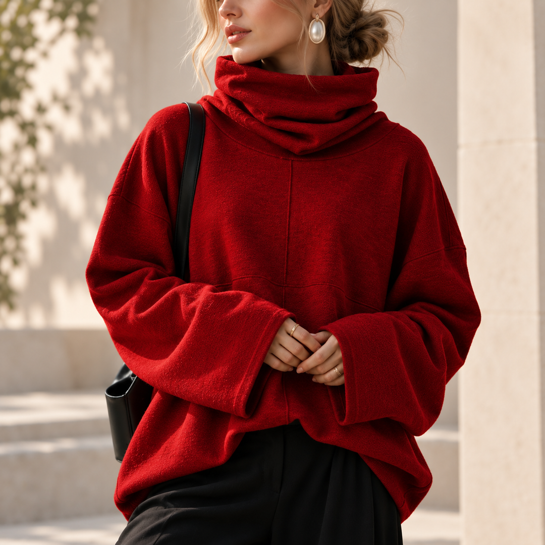 Anabelle Signature Collar Knit