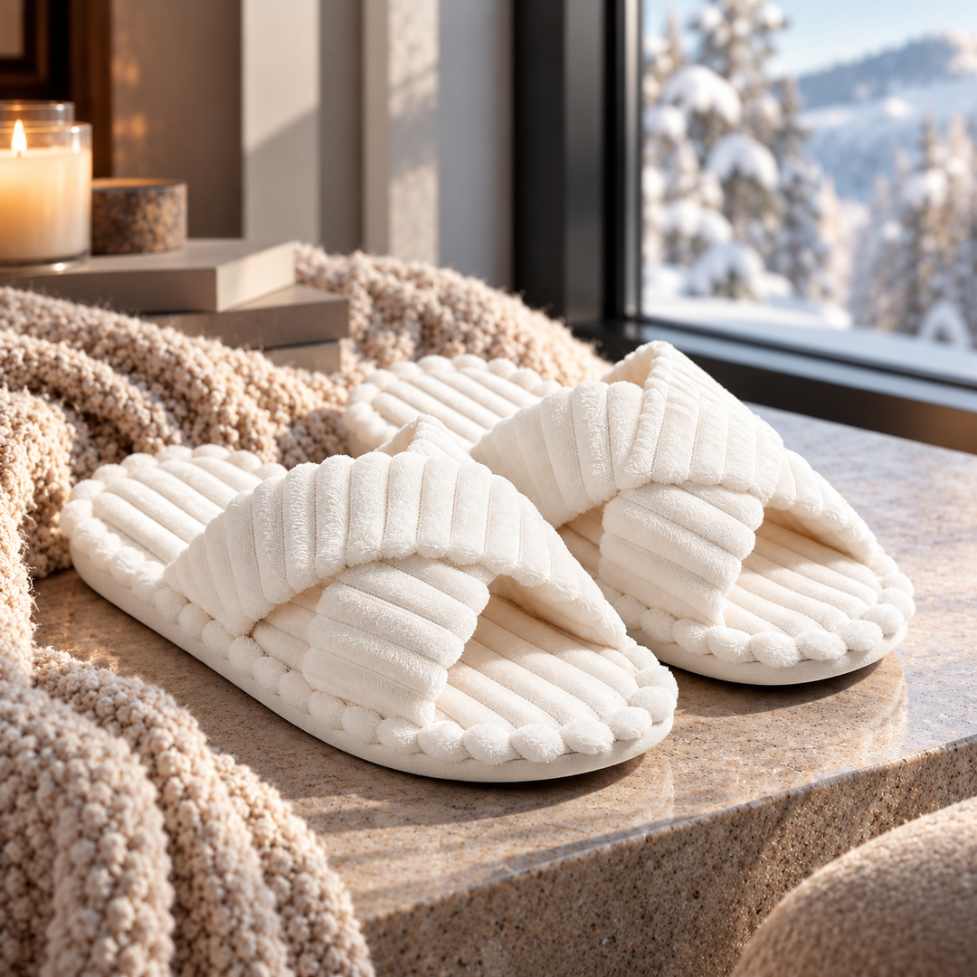 Nora Plush Slippers