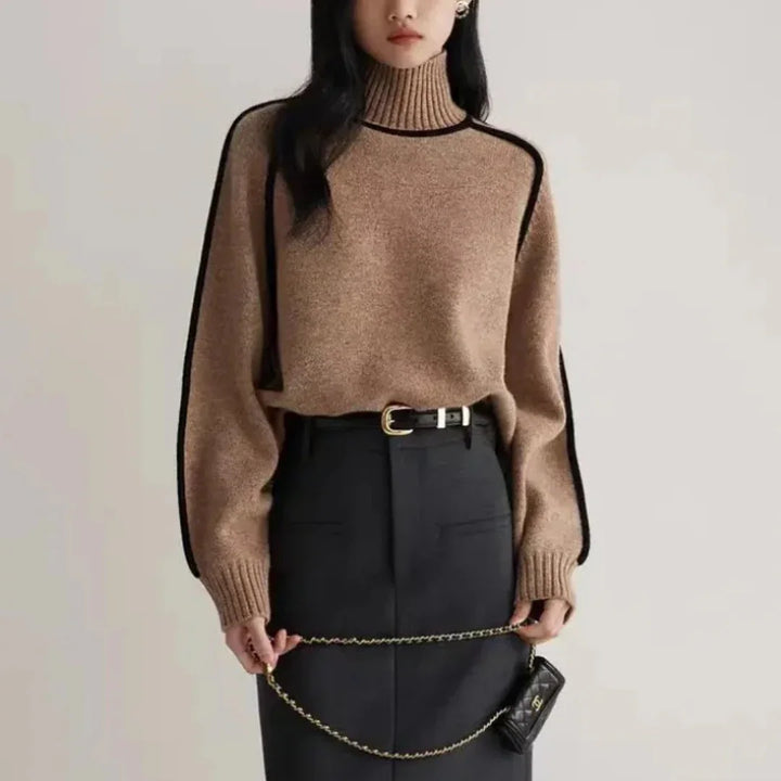 Forever Fall Turtleneck — close-up detail