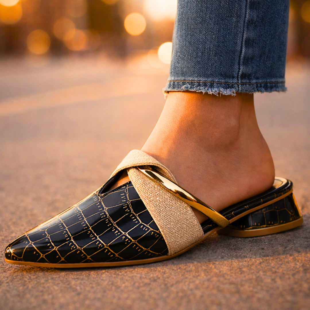 Harper Lane Gator Slip-On's — side view
