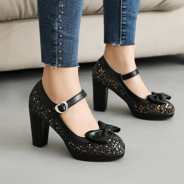 Vivienne Amore Heels — styling shot