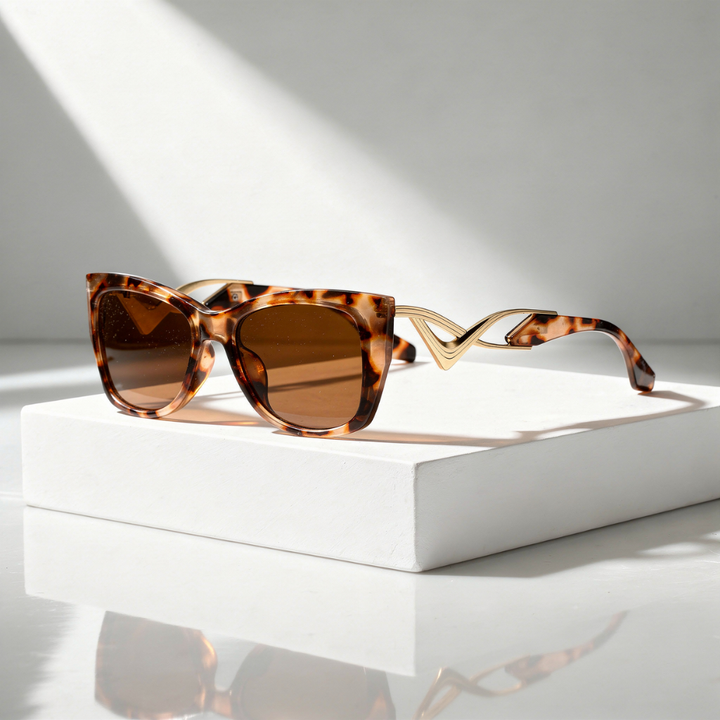 Felina Cat-Eye Shades — close-up detail
