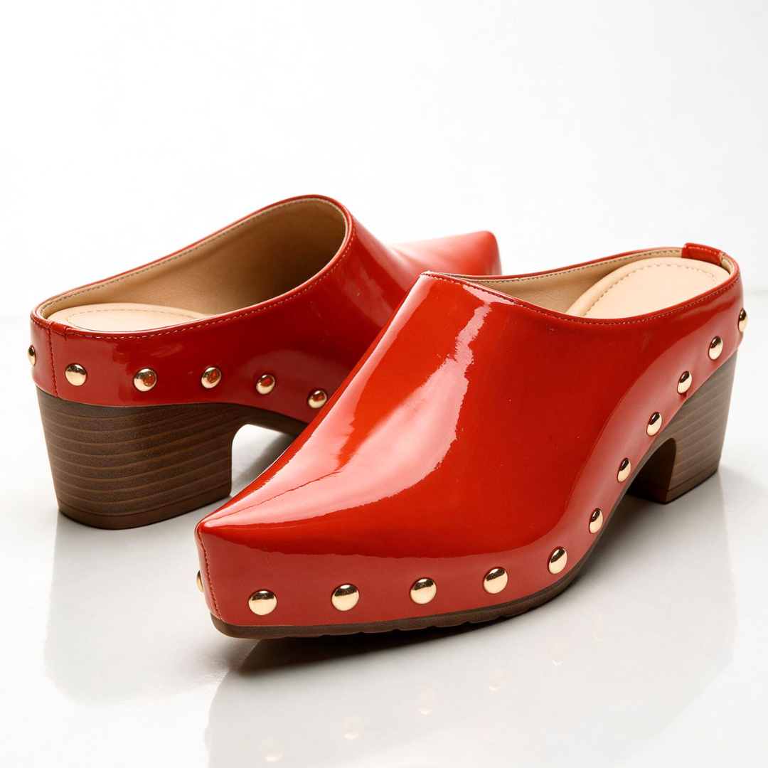 Sutton Studded Mules