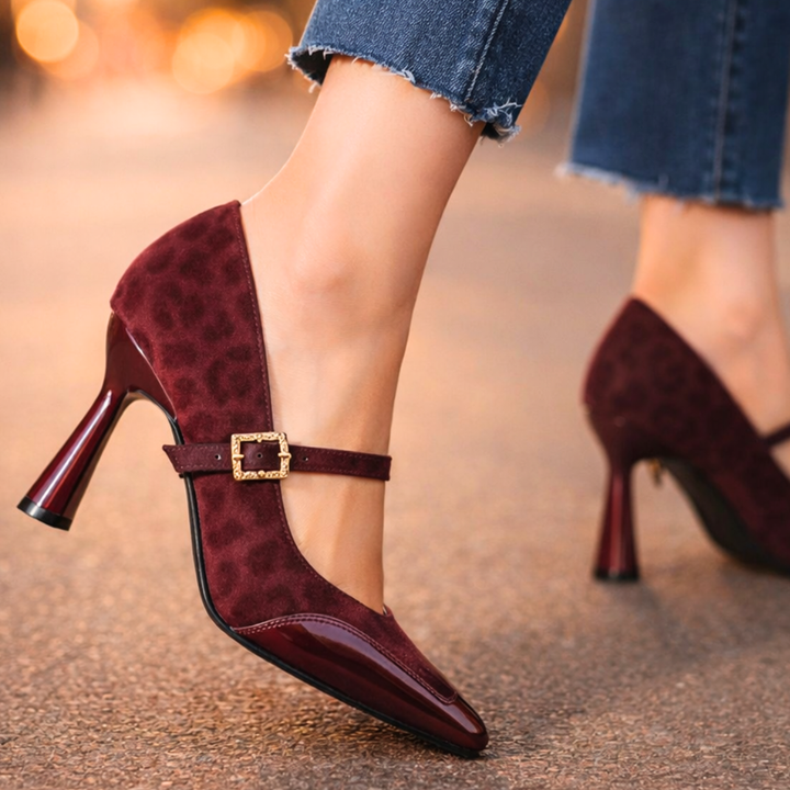 Harper Lane Leopard Heels