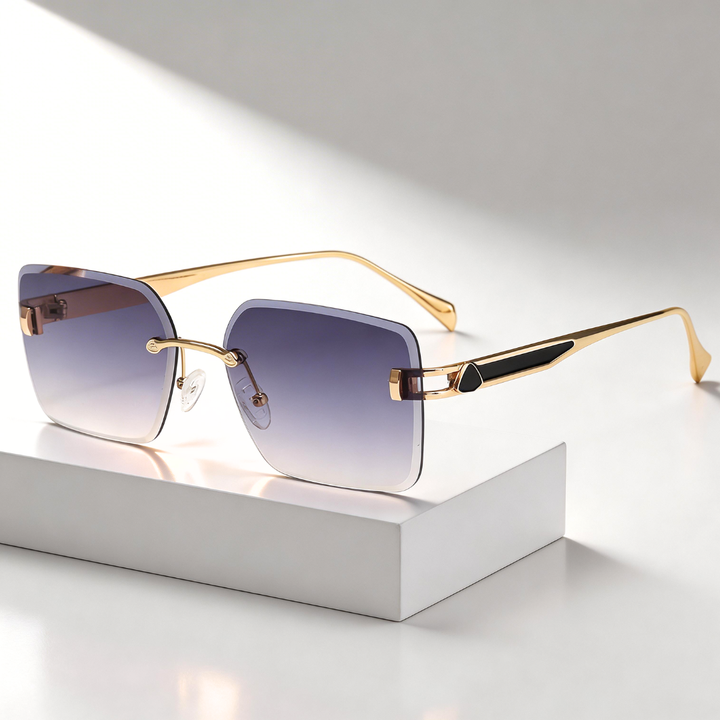 Milana Rimless Shades — back view