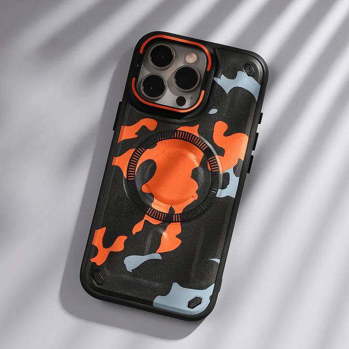 MagShell Camo Case — lifestyle shot