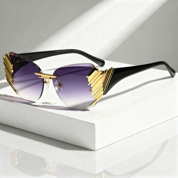 Serena Signature Cat-Eye Shades — lifestyle shot