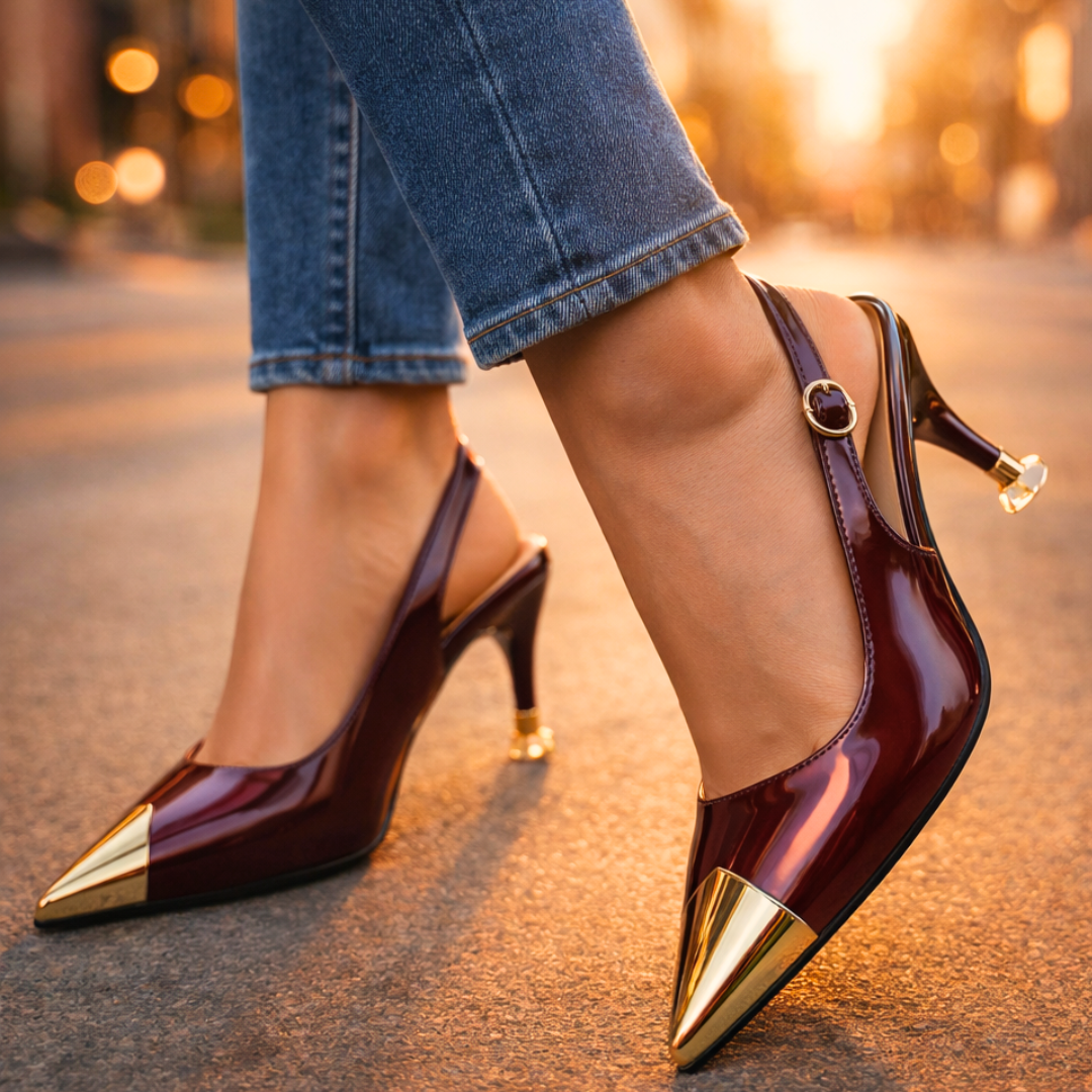 Odette Slingback Stiletto Heels — alternate view