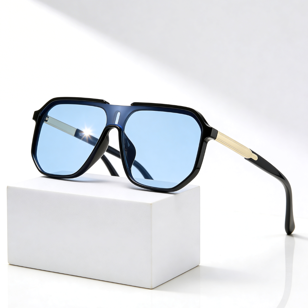 Mercer Drift Aviators — close-up detail