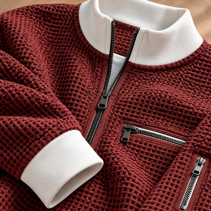 Banff Waffle Quarter-Zip