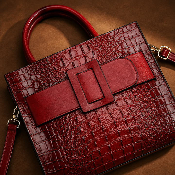 The Kensington Croc Tote