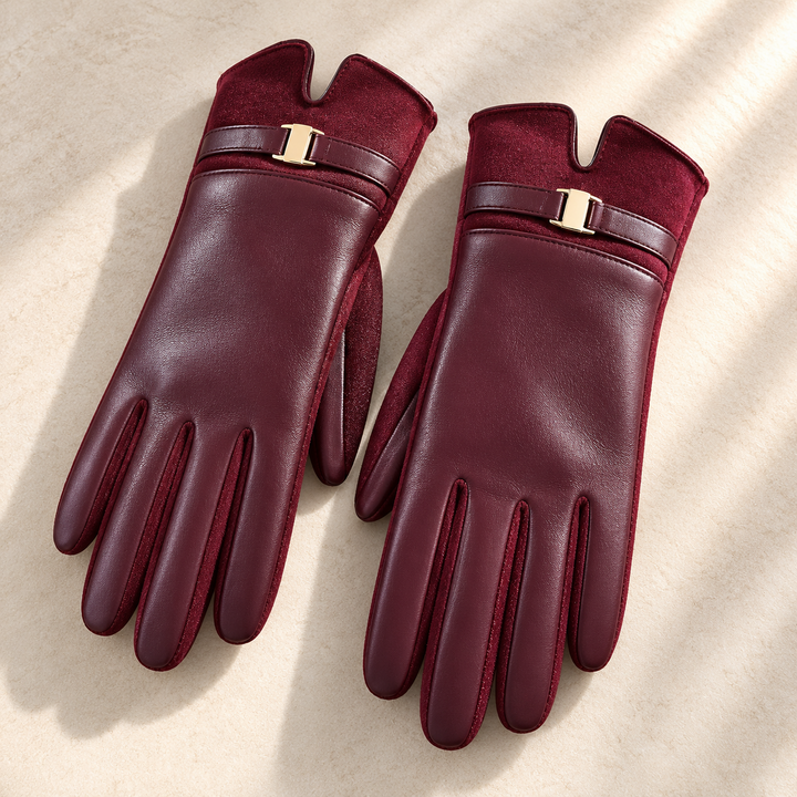 Helena Belted Cuff Gloves