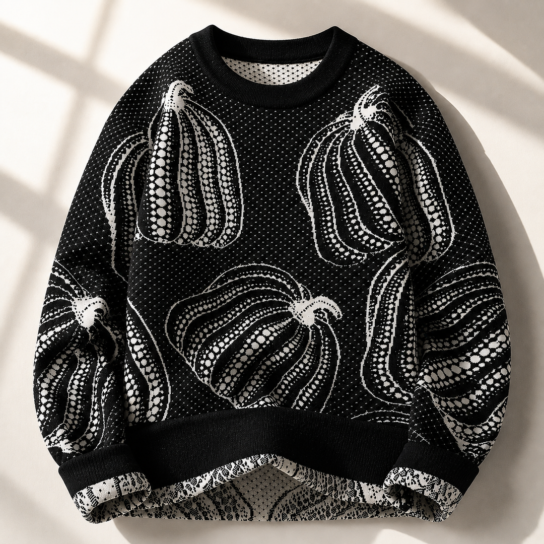 Hollis Pumpkin Knit Sweater