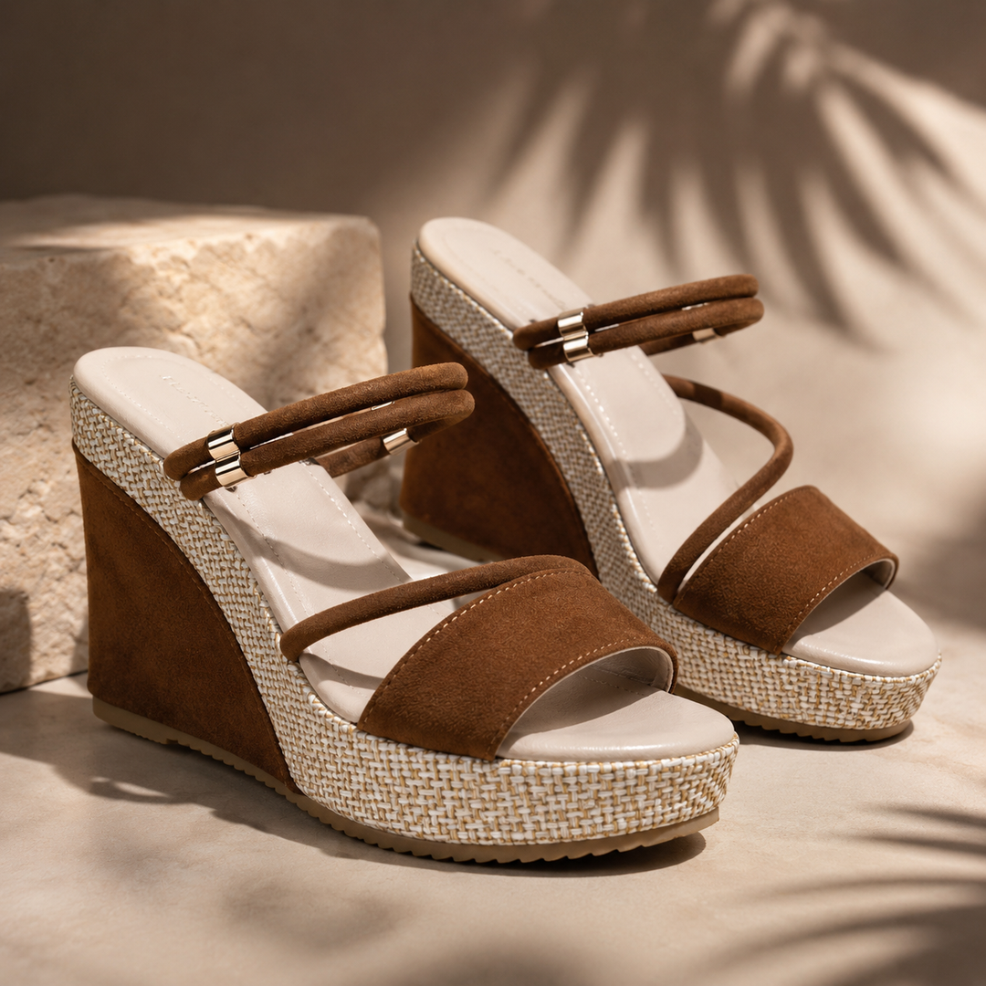 Calla Wedge Sandals