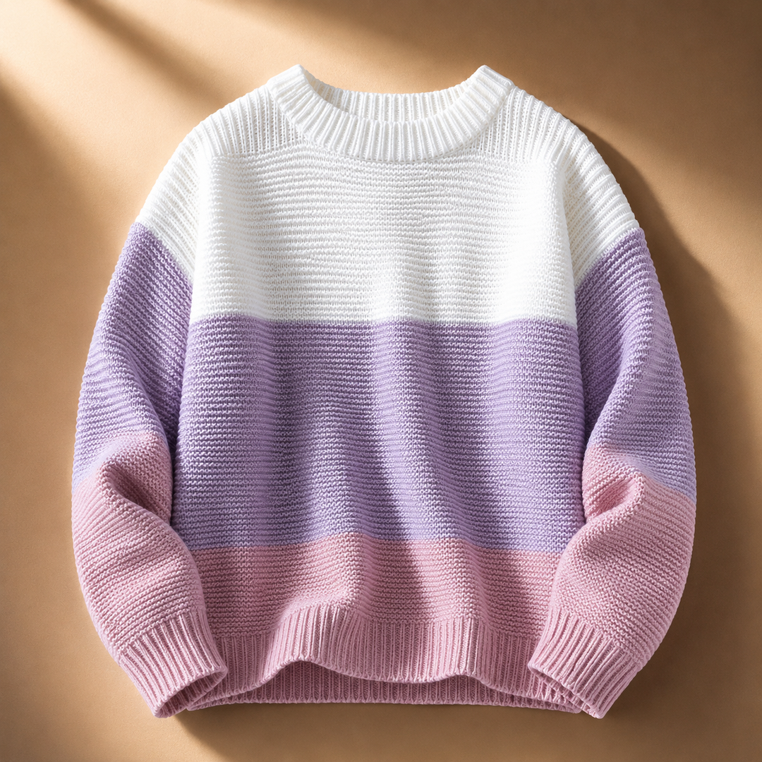 Frances Signature Colorblock Knit