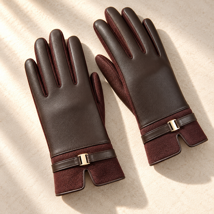 Helena Belted Cuff Gloves