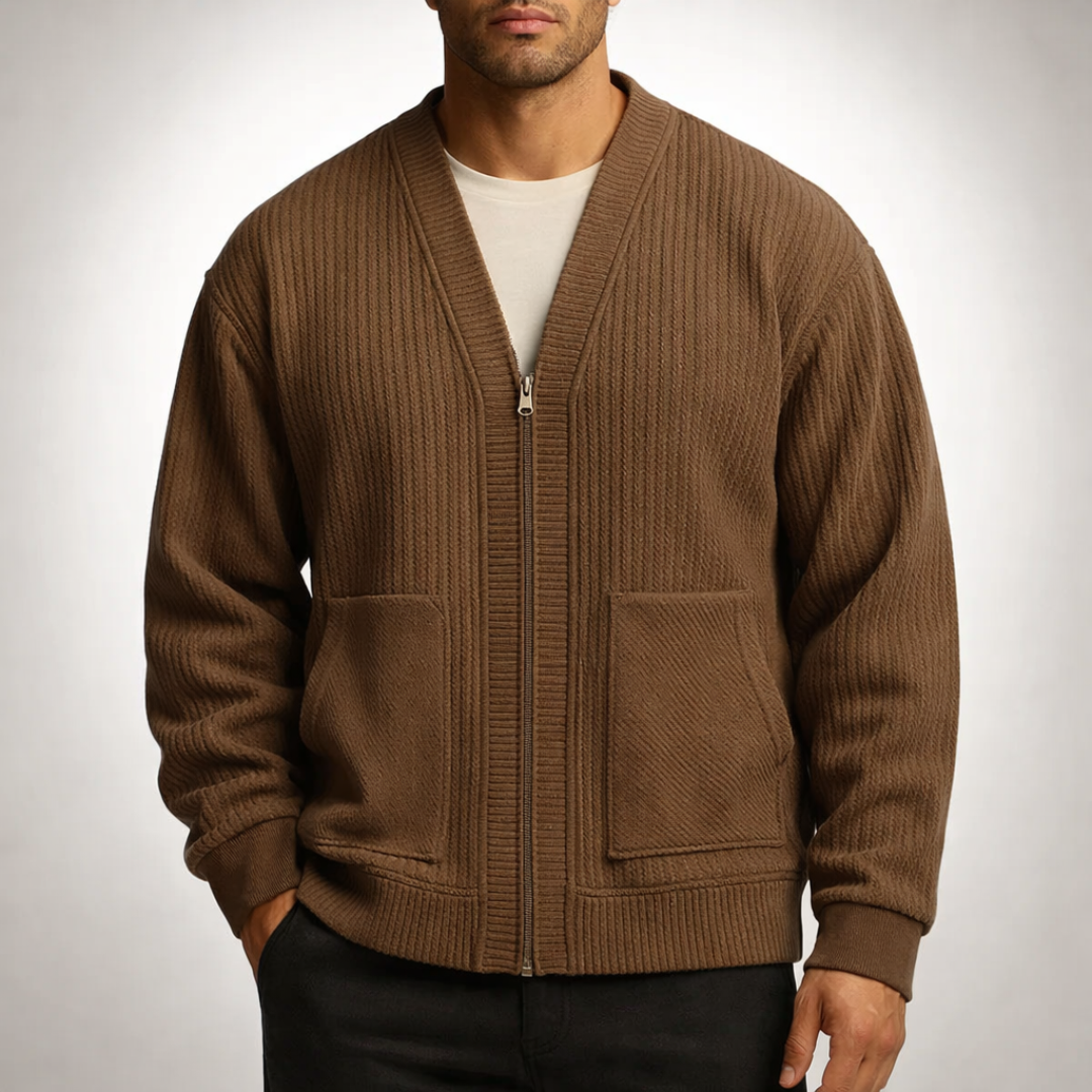 Hudson Valley Cardigan — front view