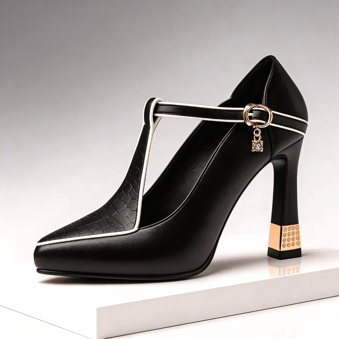 Vivienne Vixen Heels — front view