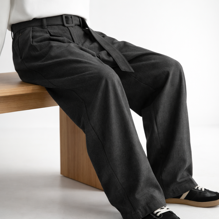 Jacob Wide-Leg Wool Trousers — packaging