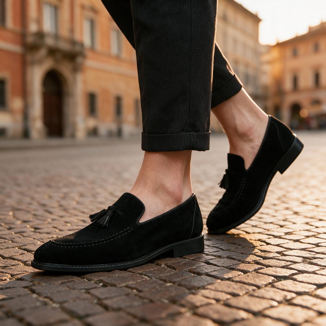 Hudson Suede Loafers