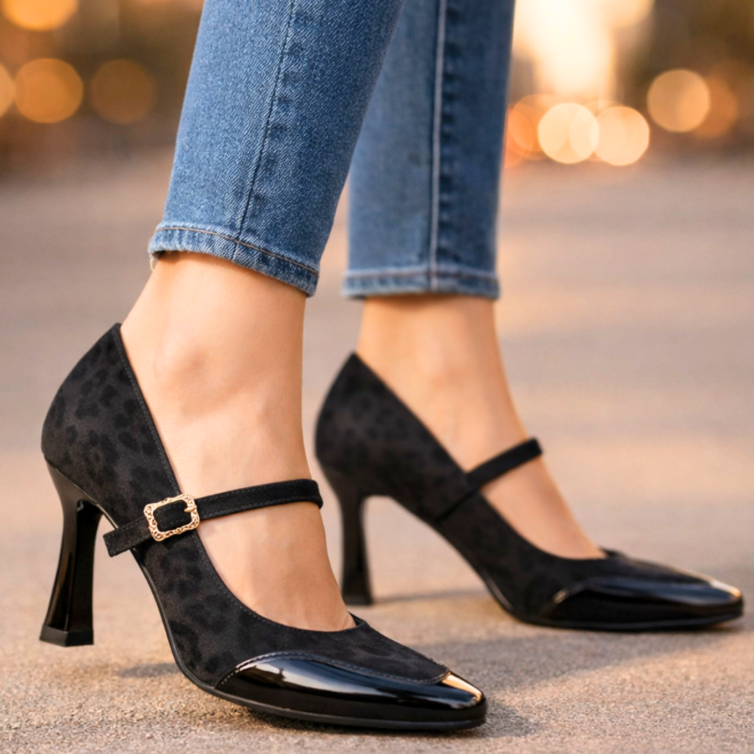 Harper Lane Leopard Heels