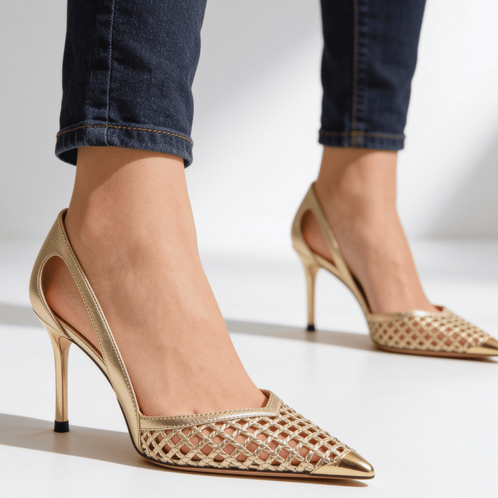 Chelsea Lake Gilded Heels